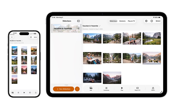 Make Photo Slideshows Easily on iPhone & iPad with SlideFlow