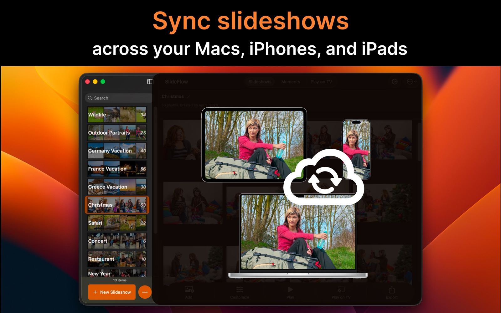 Sync Your Slideshows Across Macs, iPhones, and iPads with SlideFlow